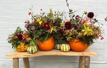 Celebrate the spirit of autumn with our unique Pumpkin Floral Arrangement Workshop in London