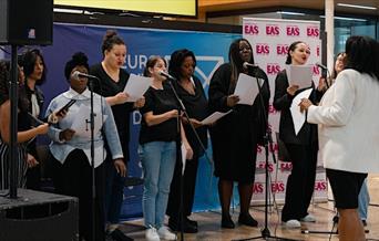 An inspiring and empowering "Singing for Wellbeing workshop" hosted by Everyone’s A Singer CIC