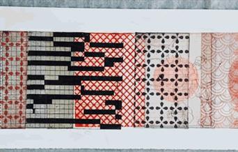A live printing session with Thames Side Studio's Artist in Residence Yuen Ling Chiu.