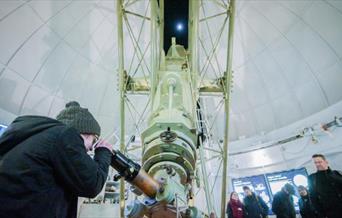 Explore the wonders of the night sky and take the chance to look through the telescopes of the Royal Observatory