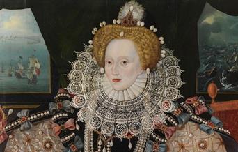 Three versions of the painting survive, each offering a subtly different depiction of Queen Elizabeth I at the height of her power.