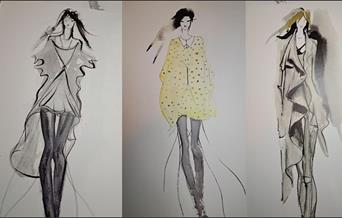Bring your fashion ideas to life at this fun, beginner-friendly illustration session led by fashion designer and educator Silja Manninen