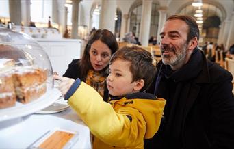 This Father’s Day, enjoy delicious special brunch menu served in the stunning Painted Hall Café.