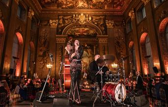 Dine beneath Luke Jerram’s Mars in the Painted Hall as you’re serenaded by a live jazz vocalist, for an exclusive event combining exquisite food, grea
