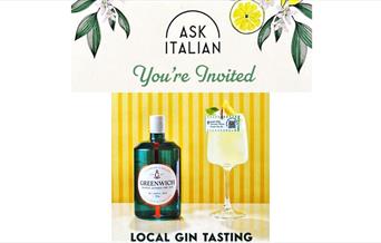Greenwich Gin Tasting at Ask Italian at The O2