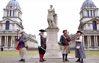 A weekend of living history as the Old Royal Naval College is overrun with pirates!