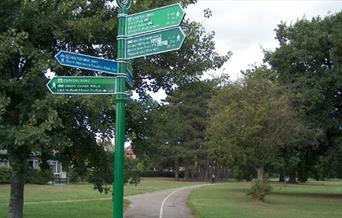 Green Chain Walk - A network of footpaths linking together many of the open spaces in South East London