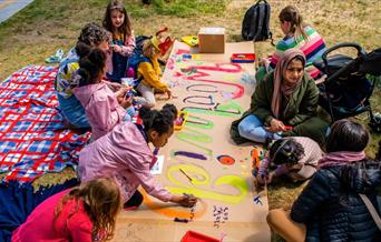 Bring your little ones and get them stuck into free arts, crafts and activities at Holiday Fun Friday