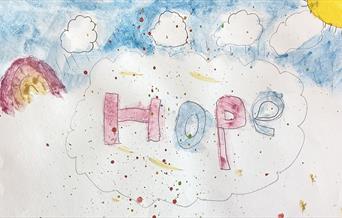 SL30 Hopeful Futures exhibition includes more than 100 works by children from 7 to 18 years old from across the UK