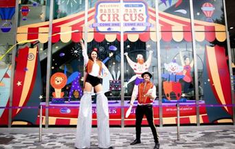 This Summer, the IFS Cloud Cable Car will be sprinkling some big top magic over the Cable Car terminals with circus fun all the family to enjoy
