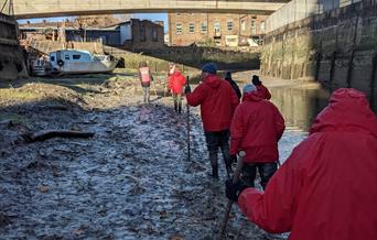 Come and explore Deptford Creek with experts and find out about the local and natural history