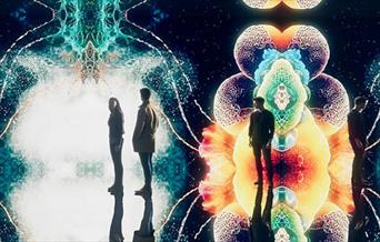 A captivating multisensory art odyssey nestled in London's vibrant core, where groundbreaking digital masterpieces take centre stage