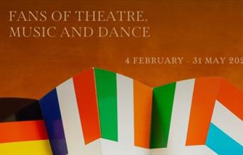 The new exhibition In Performance: Fans of Theatre, Music and Dance is now on display from 4th February to 31st May 2025 at The Fan Museum, Greenwich