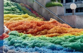 © Violetta Wakolbinger - Island of Foam is a UK premiere by German artist Stephanie Lüning