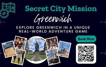 Explore Greenwich in a unique real-world adventure game