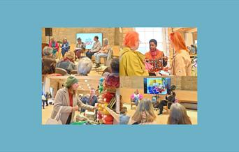 Make Joy is a one-day celebration of yarn and friendship for knitters, crocheters and makers