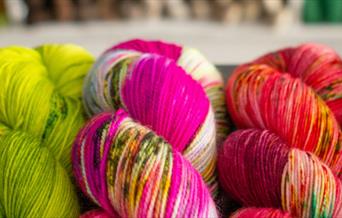 A one-day celebration of yarn and friendship for knitters, crocheters and makers