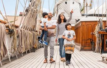 It's all happening on board Cutty Sark this May half term - discover the fun family activities you can enjoy on the iconic tea clipper