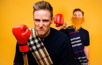 Experience the hilarity of not only one of the Bard’s best comedies but also a side-splitting (literally) Macbeth
