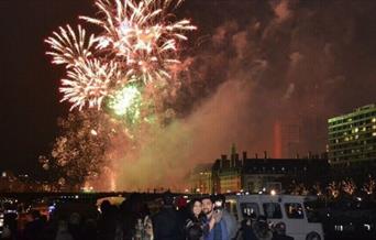 See the fireworks like never before from the  glass-roofed CityLiner