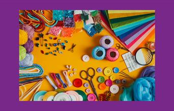 This half-term, join Woolwich Works for a creative crafternoon session