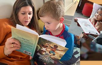 Come and celebrate storytelling and creativity with this fun, interactive workshop for parents and children