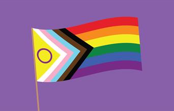 Celebrate PRIDE in Woolwich Works' sunny courtyard - FREE and open to everyone!