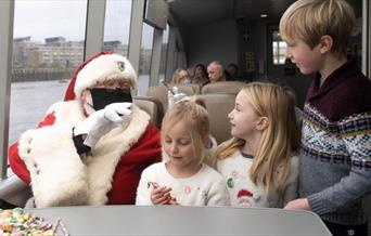 Did Santa mistake North Greenwich Pier for The North Pole?