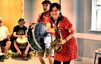 Come on a musical journey with Mambo Jambo in this interactive session