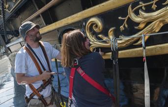 Come onboard and have a chat with the team who care for and conserve Cutty Sark