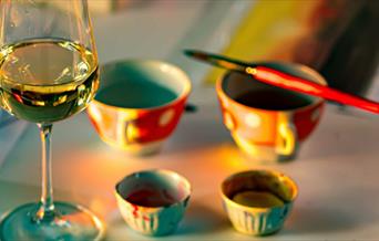 Indulge in a night of creativity, connection, and romance at our exclusive Sip and Paint event, brought to you by TCM Art Affair in collaboration with