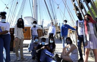 Come Spill the Tea with the team on Cutty Sark where the stage is open for conversation.