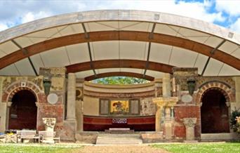 The main altar at St George's Garrison Church, Woolwich.