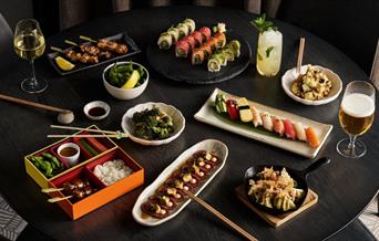 A sushi restaurant, even for those who don't like fish