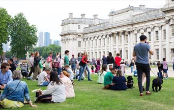 This Summer the Old Royal Naval College grounds will be showing the best in sporting talent on a big outdoor screen