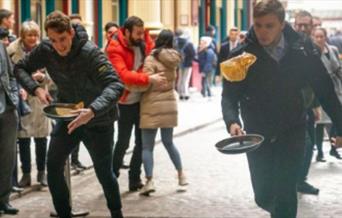 It’s time to test your skills, not just in tossing pancakes but in sprinting like your brunch depends on it!