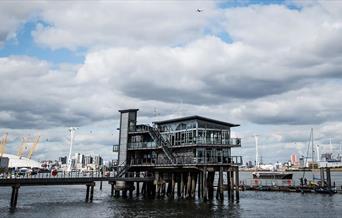 The Greenwich Yacht Club on the River Thames