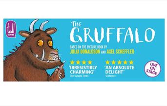 A daring adventure through the deep, dark wood with songs, laughs and monstrous fun for children aged 3 and up