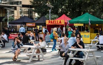 Want to inject a little excitement into your Thursday lunchtimes? Then head to Montgomery Square this summer to satisfy the most imaginative of cravin