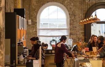 The Visitors' Book Café, Woolwich Works