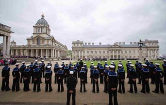 Trafalgar Day Parade with London Area Sea Cadets