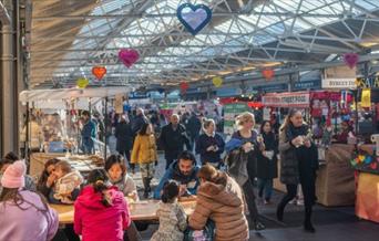 Love will perfume the air once more at Greenwich Market this Valentine’s Day