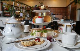 Vintage Afternoon Tea at Frilly's Cafe, Charlton House