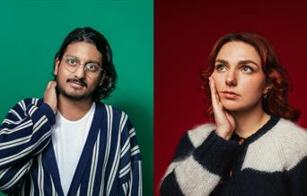 See more brand new comedy ahead of Edinburgh Fringe! Work In Progress: Ahir Shah & Ania Magliano