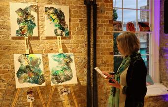 WSUP Art Therapy Exhibition at Punchdrunk, Royal Arsenal