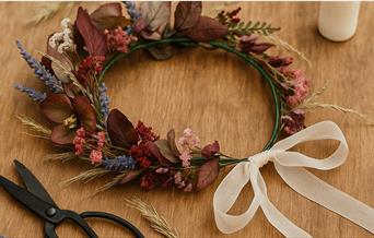 Wild & Whimsical Flower Crown Workshop