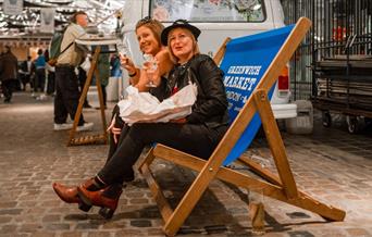 Greenwich Market is getting into the Grand Slam spirit during Wimbledon fortnight