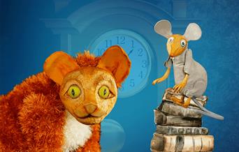 A merry slapstick show, starring glove puppets, silly museum curators, dozy delivery drivers, a magnificent clock and that song you’ve all been waitin