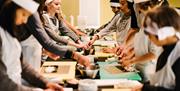 Let's learn some serious sushi skills, the Sticks'n'Sushi way