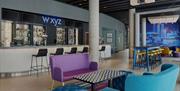 W XYZ Bar at Aloft London Excel Hotel in Royal Victoria Dock